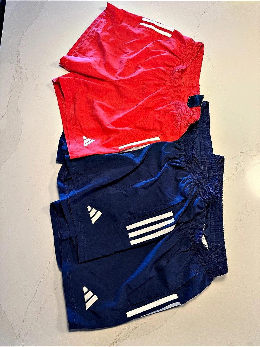 adidas OTR B Short Boys Small (5”) Athletic Shorts 3-Pack NWT